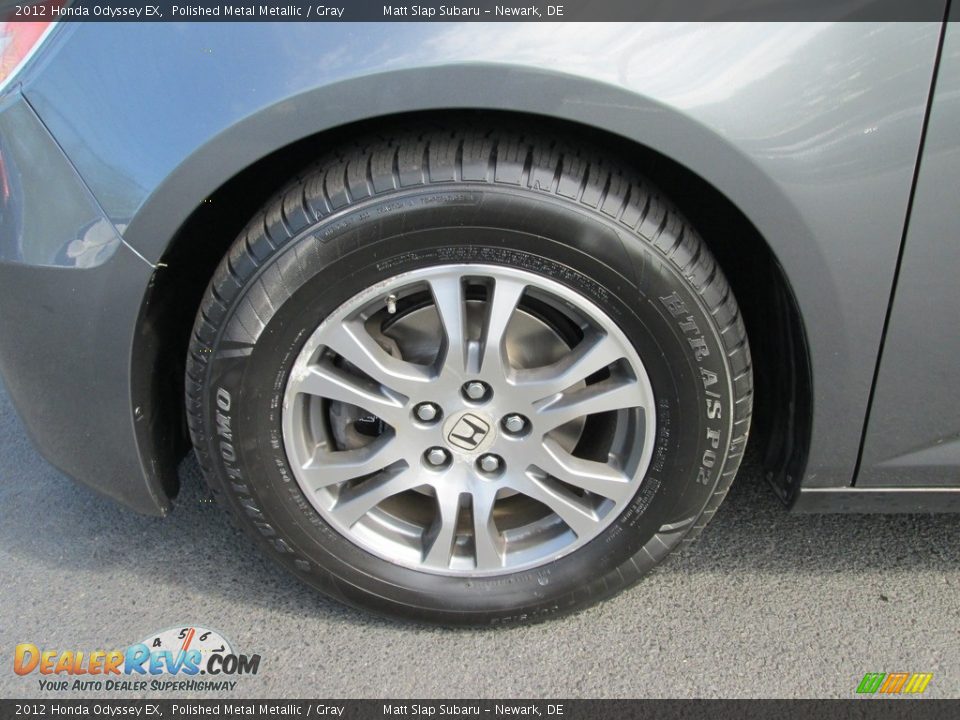 2012 Honda Odyssey EX Polished Metal Metallic / Gray Photo #21