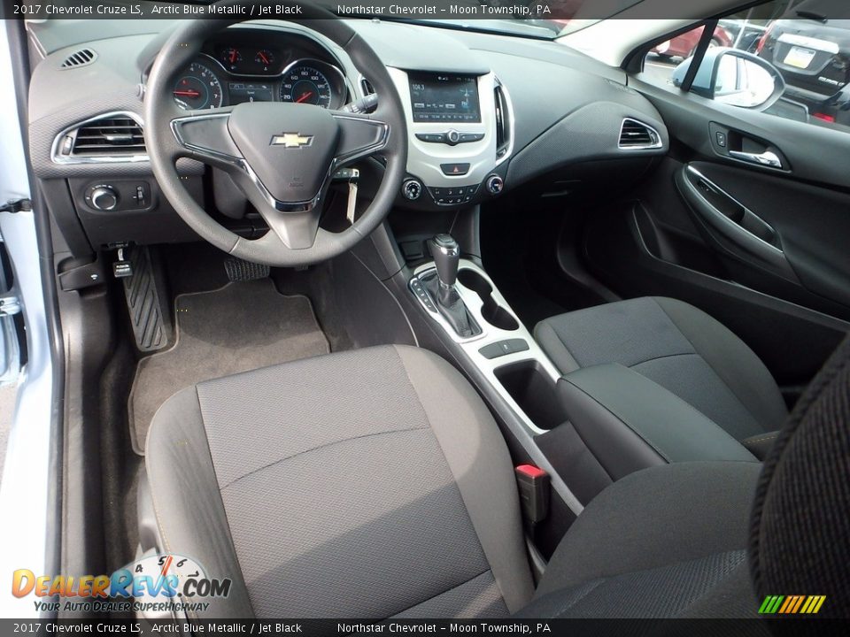 2017 Chevrolet Cruze LS Arctic Blue Metallic / Jet Black Photo #22