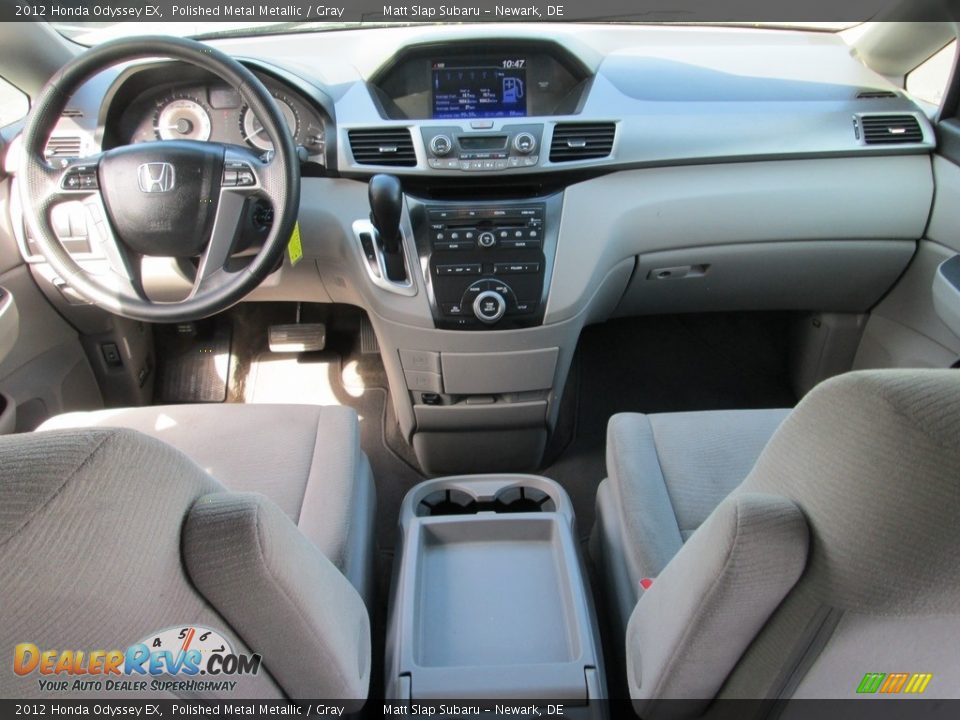 2012 Honda Odyssey EX Polished Metal Metallic / Gray Photo #23