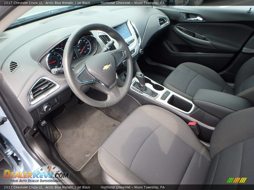 2017 Chevrolet Cruze LS Arctic Blue Metallic / Jet Black Photo #25