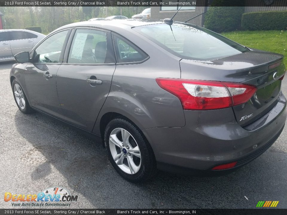 2013 Ford Focus SE Sedan Sterling Gray / Charcoal Black Photo #3