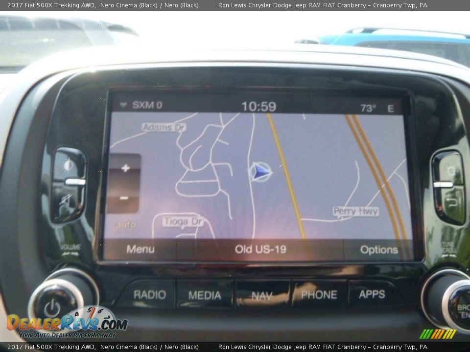 Navigation of 2017 Fiat 500X Trekking AWD Photo #19