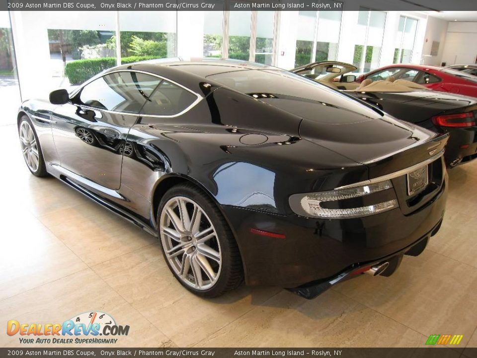 2009 Aston Martin DBS Coupe Onyx Black / Phantom Gray/Cirrus Gray Photo #4