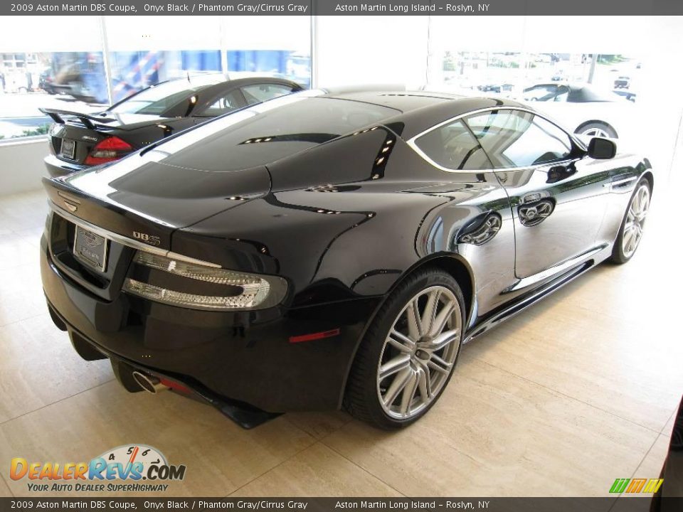 2009 Aston Martin DBS Coupe Onyx Black / Phantom Gray/Cirrus Gray Photo #5