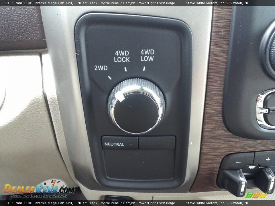 Controls of 2017 Ram 3500 Laramie Mega Cab 4x4 Photo #24