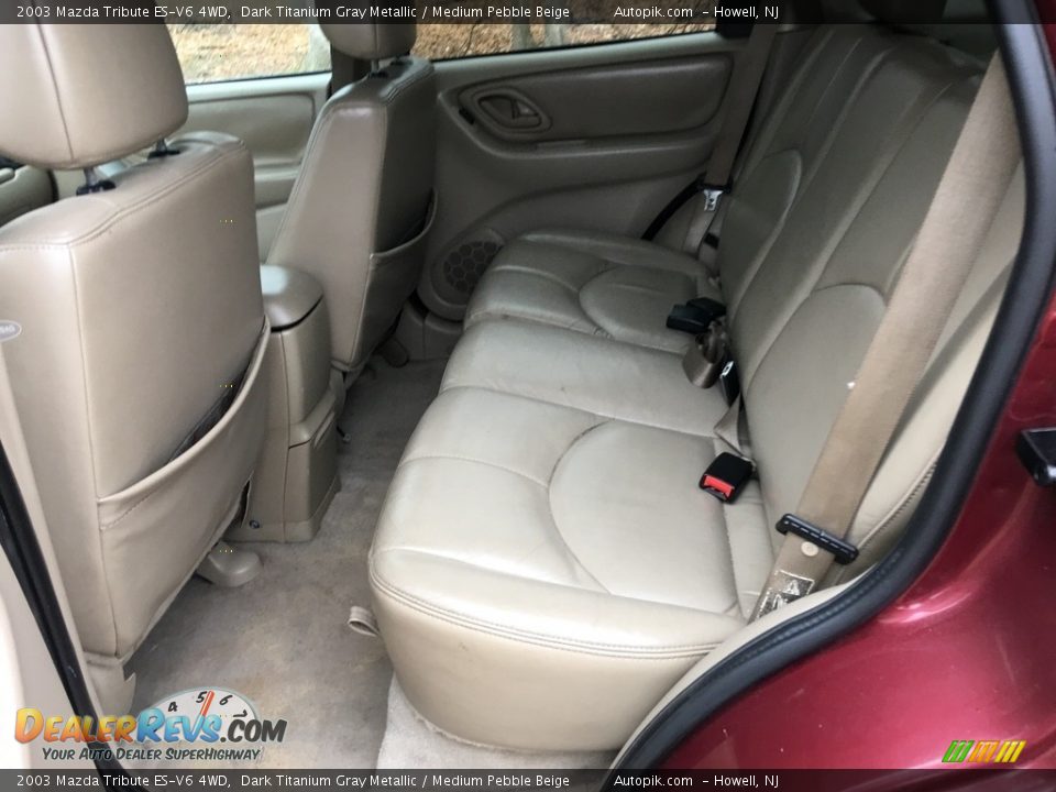 Rear Seat of 2003 Mazda Tribute ES-V6 4WD Photo #9