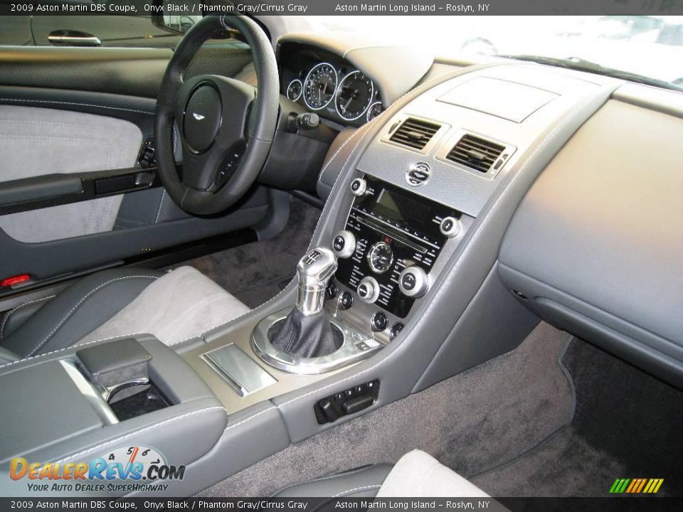 2009 Aston Martin DBS Coupe Onyx Black / Phantom Gray/Cirrus Gray Photo #10