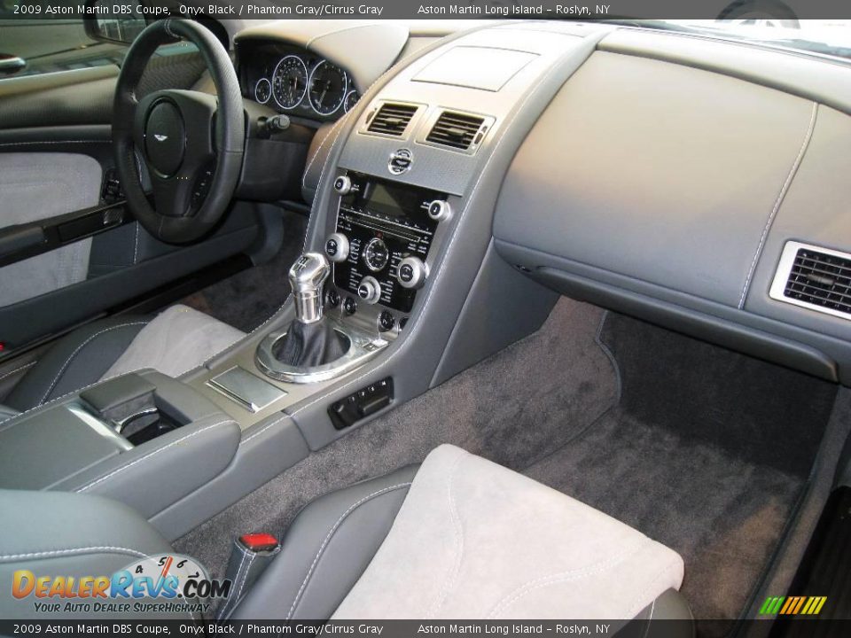 2009 Aston Martin DBS Coupe Onyx Black / Phantom Gray/Cirrus Gray Photo #11