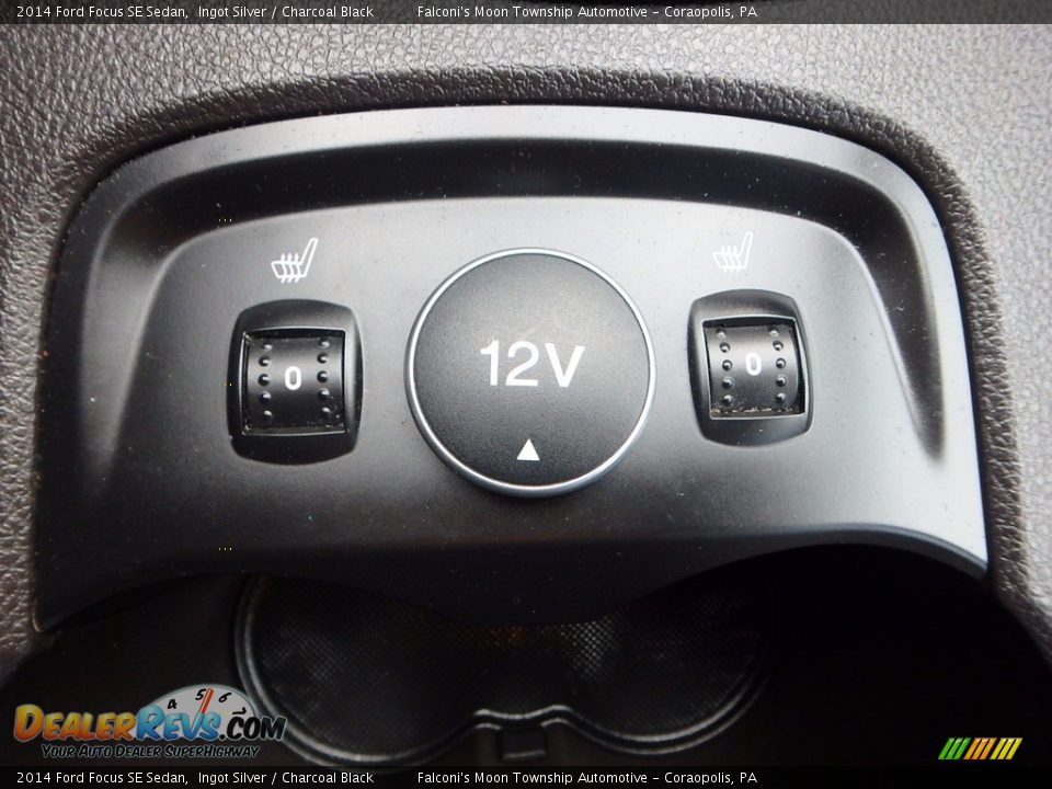 2014 Ford Focus SE Sedan Ingot Silver / Charcoal Black Photo #21