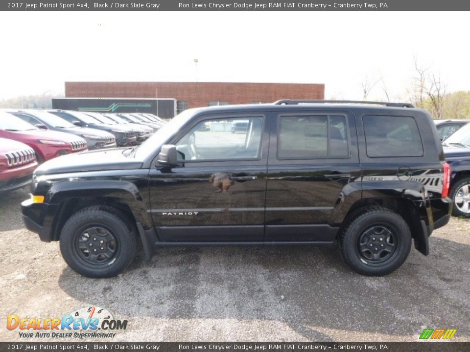 2017 Jeep Patriot Sport 4x4 Black / Dark Slate Gray Photo #3