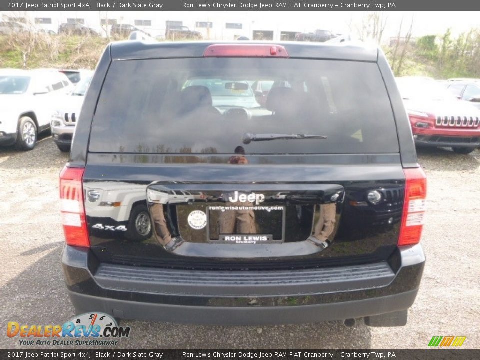 2017 Jeep Patriot Sport 4x4 Black / Dark Slate Gray Photo #5