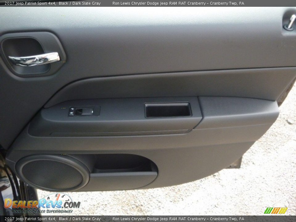 2017 Jeep Patriot Sport 4x4 Black / Dark Slate Gray Photo #10