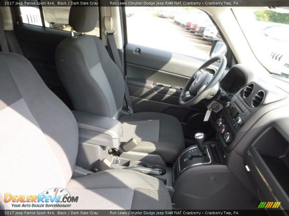 2017 Jeep Patriot Sport 4x4 Black / Dark Slate Gray Photo #11