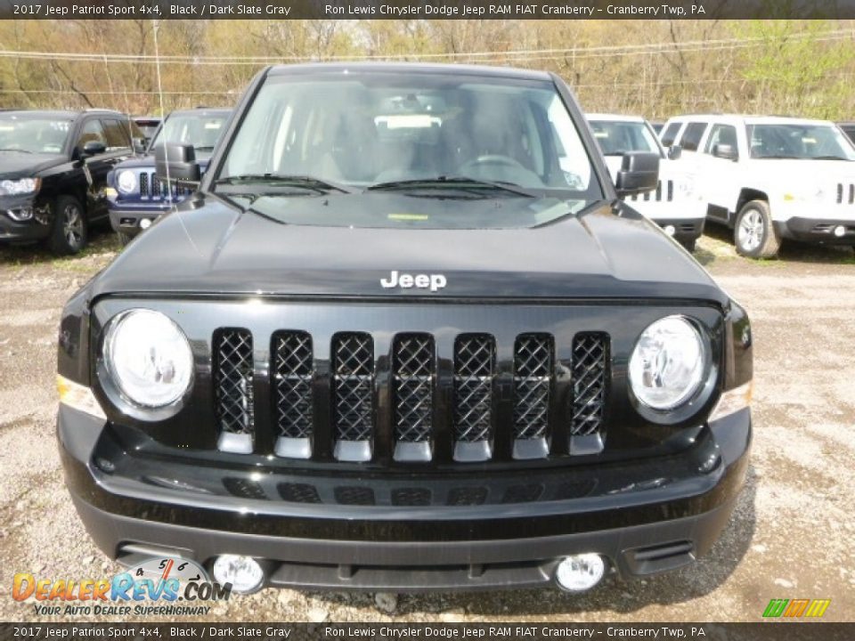 2017 Jeep Patriot Sport 4x4 Black / Dark Slate Gray Photo #13