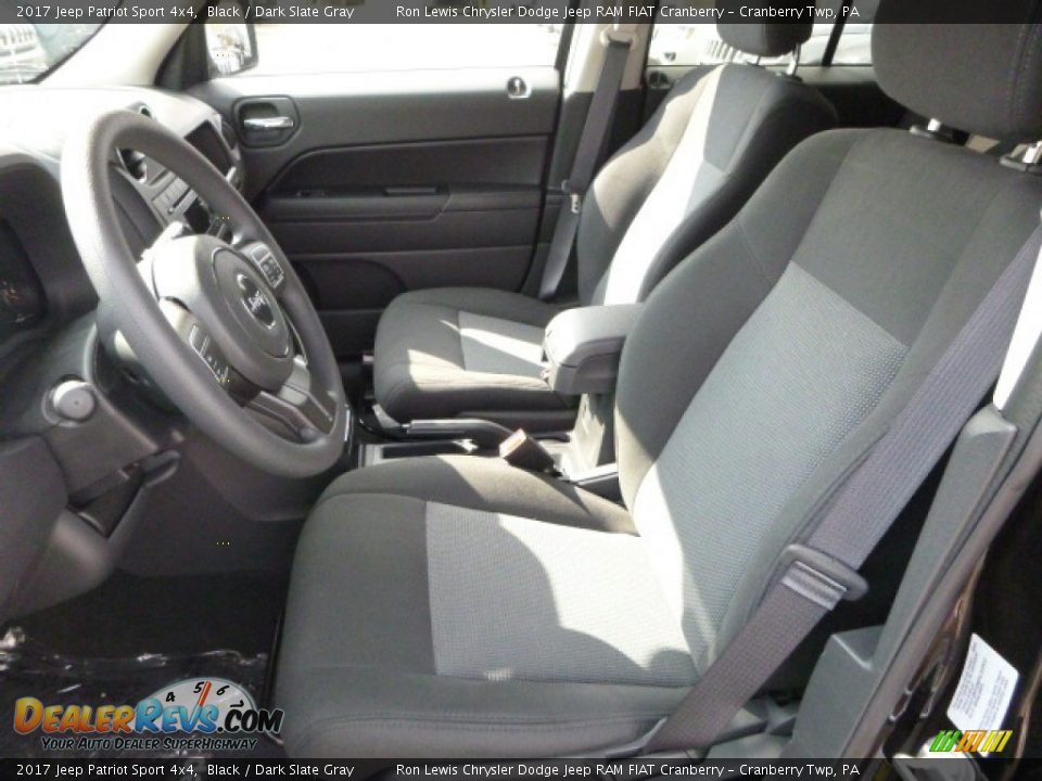 2017 Jeep Patriot Sport 4x4 Black / Dark Slate Gray Photo #14