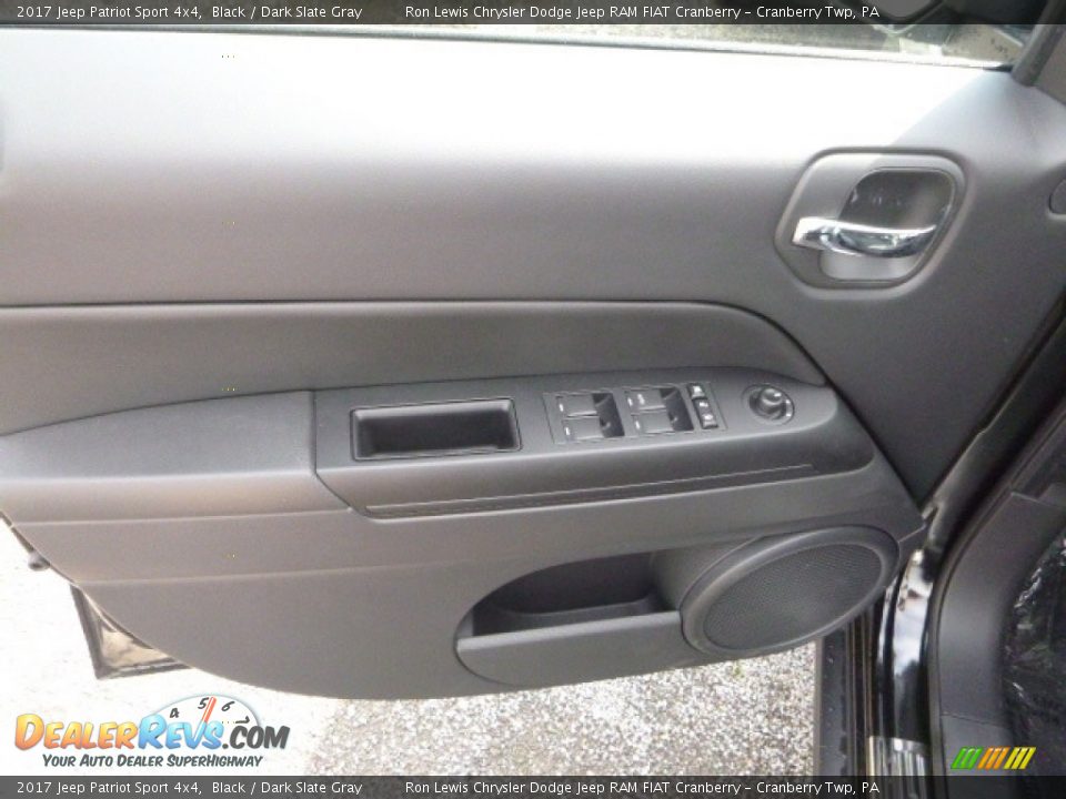 2017 Jeep Patriot Sport 4x4 Black / Dark Slate Gray Photo #15