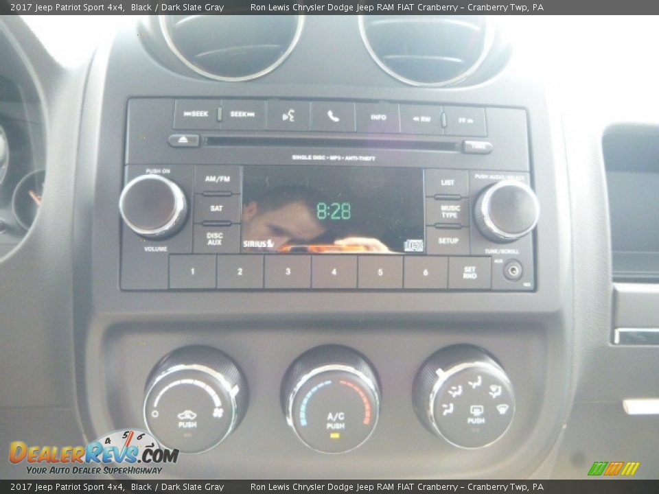 2017 Jeep Patriot Sport 4x4 Black / Dark Slate Gray Photo #17