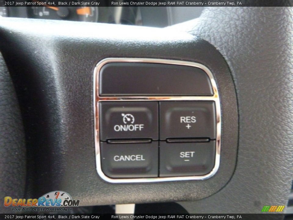 2017 Jeep Patriot Sport 4x4 Black / Dark Slate Gray Photo #18