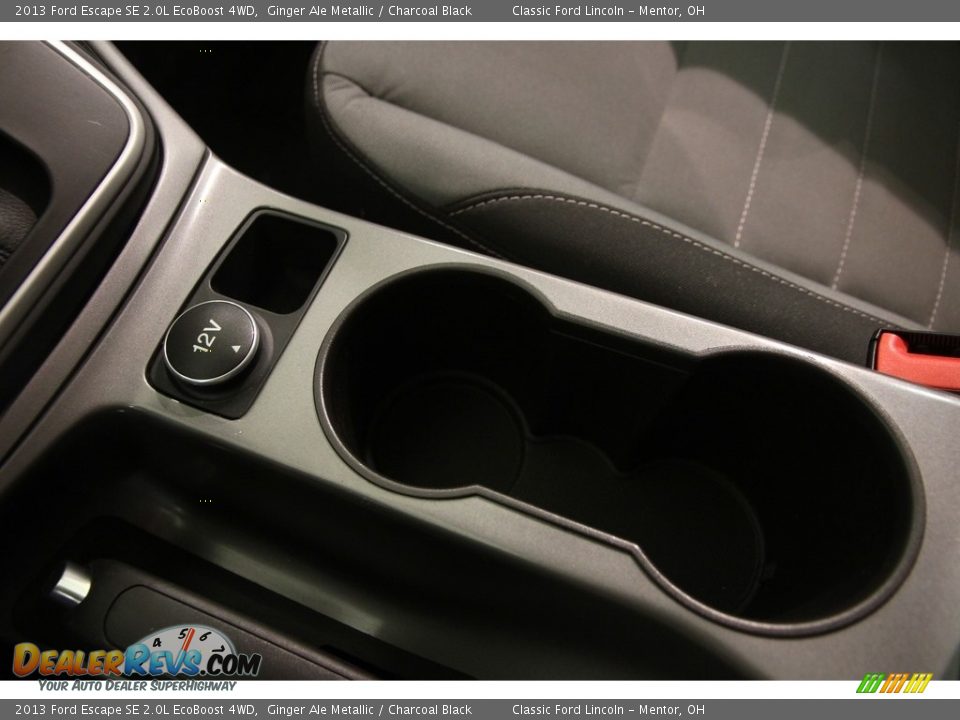 2013 Ford Escape SE 2.0L EcoBoost 4WD Ginger Ale Metallic / Charcoal Black Photo #12
