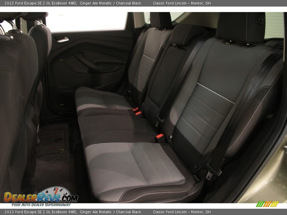 Rear Seat of 2013 Ford Escape SE 2.0L EcoBoost 4WD Photo #14