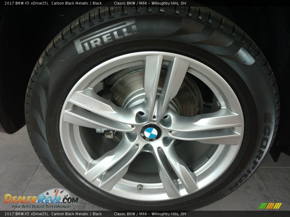 2017 BMW X5 xDrive35i Carbon Black Metallic / Black Photo #4