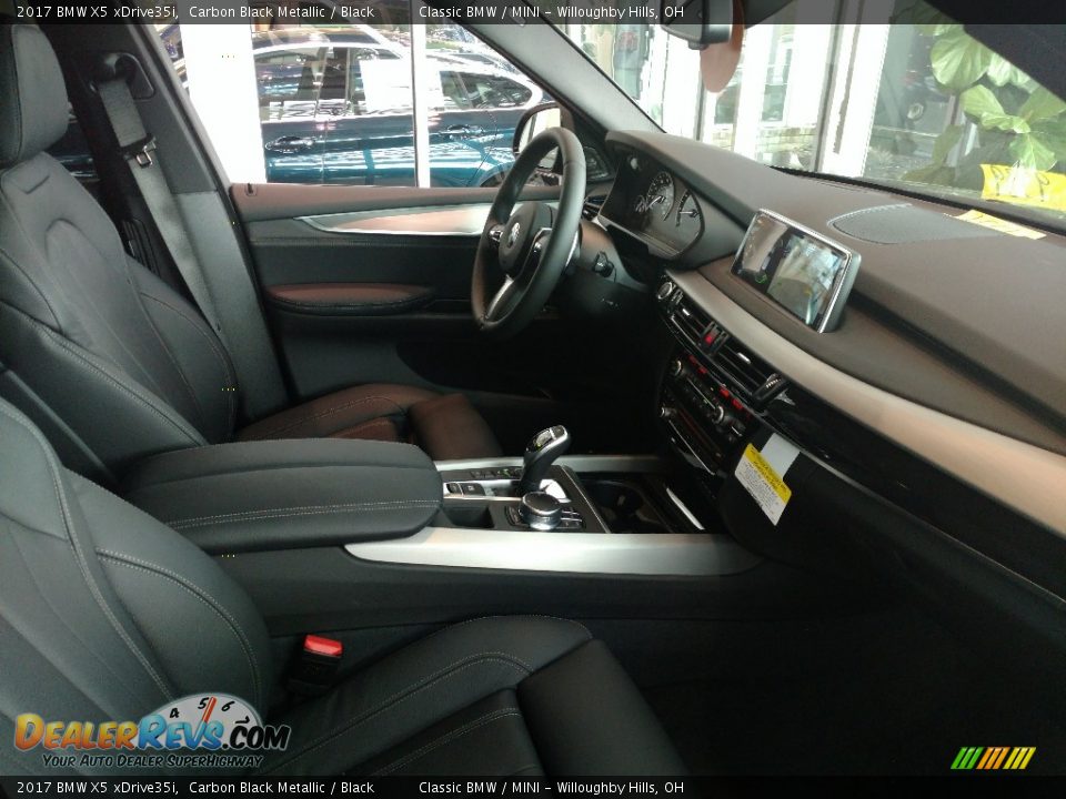 2017 BMW X5 xDrive35i Carbon Black Metallic / Black Photo #5