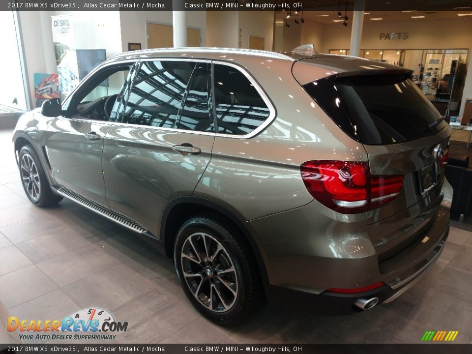 2017 BMW X5 xDrive35i Atlas Cedar Metallic / Mocha Photo #2