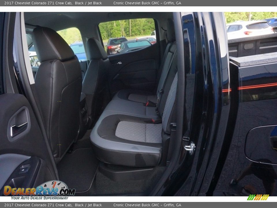 Rear Seat of 2017 Chevrolet Colorado Z71 Crew Cab Photo #12