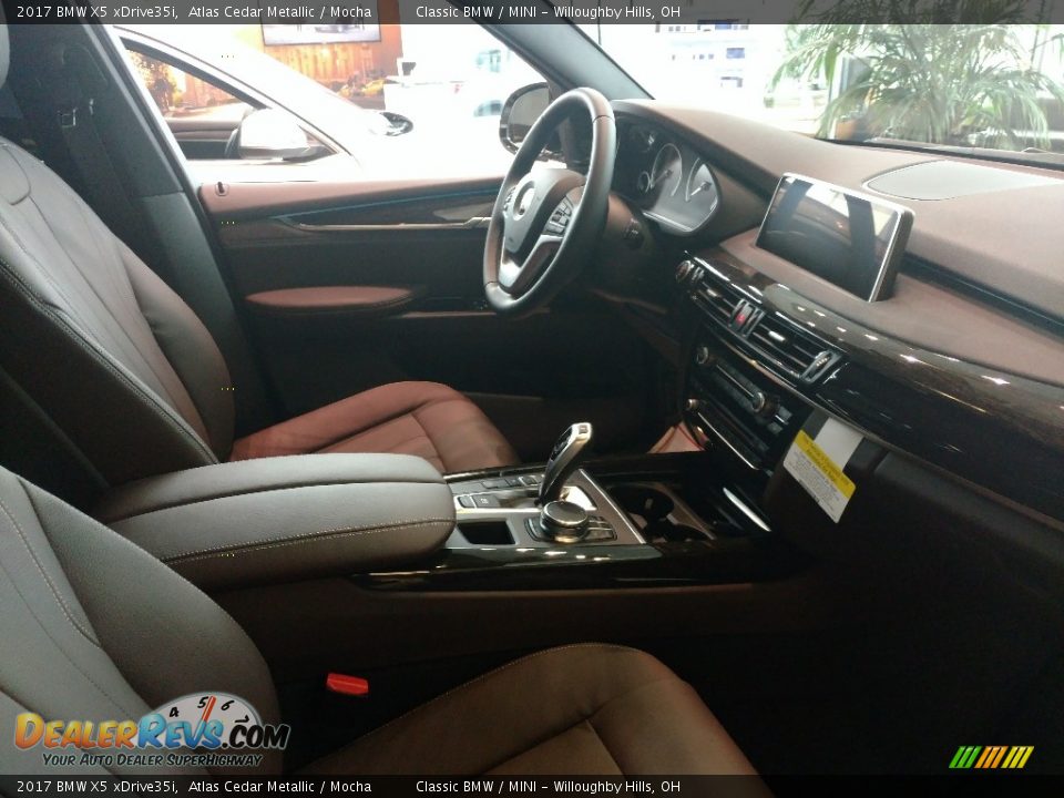 2017 BMW X5 xDrive35i Atlas Cedar Metallic / Mocha Photo #5