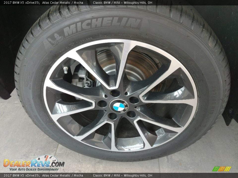 2017 BMW X5 xDrive35i Atlas Cedar Metallic / Mocha Photo #4