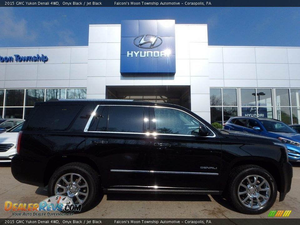2015 GMC Yukon Denali 4WD Onyx Black / Jet Black Photo #1