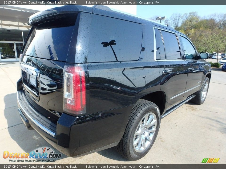 2015 GMC Yukon Denali 4WD Onyx Black / Jet Black Photo #2