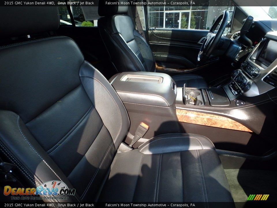 2015 GMC Yukon Denali 4WD Onyx Black / Jet Black Photo #10