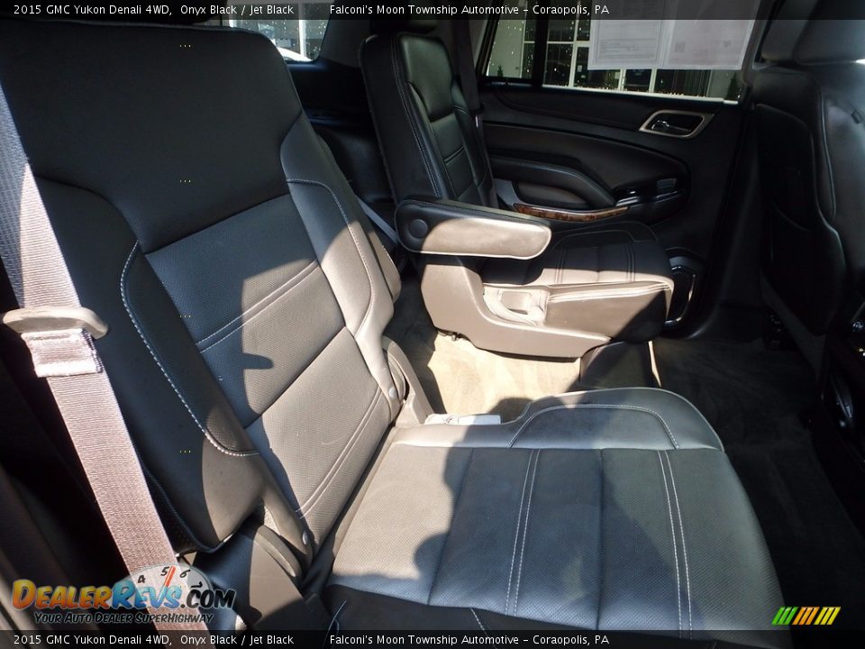 2015 GMC Yukon Denali 4WD Onyx Black / Jet Black Photo #13