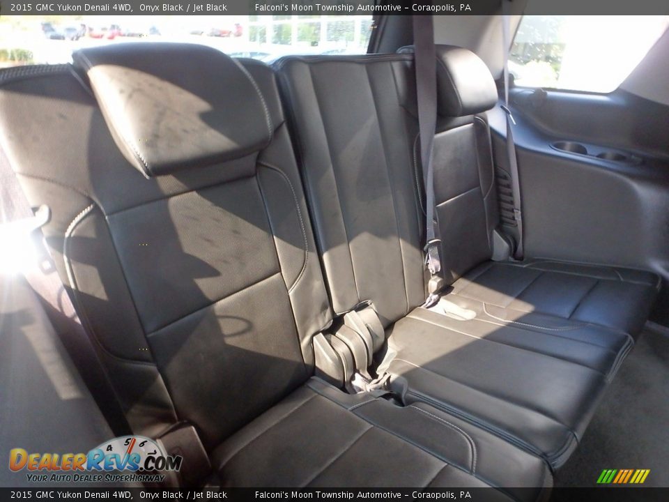 2015 GMC Yukon Denali 4WD Onyx Black / Jet Black Photo #14