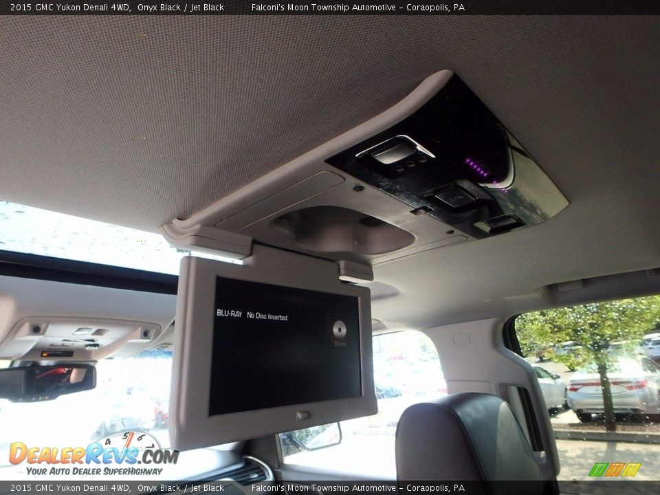 2015 GMC Yukon Denali 4WD Onyx Black / Jet Black Photo #18
