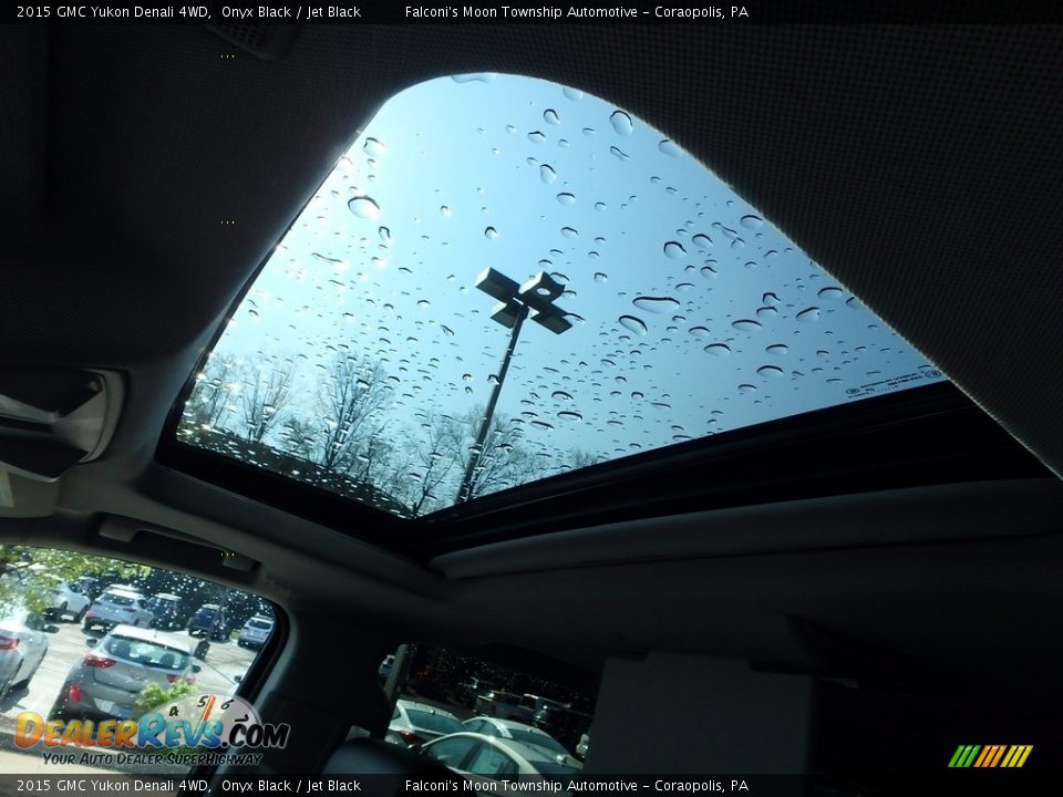 2015 GMC Yukon Denali 4WD Onyx Black / Jet Black Photo #20