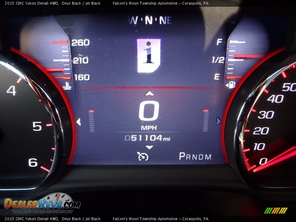 2015 GMC Yukon Denali 4WD Onyx Black / Jet Black Photo #24