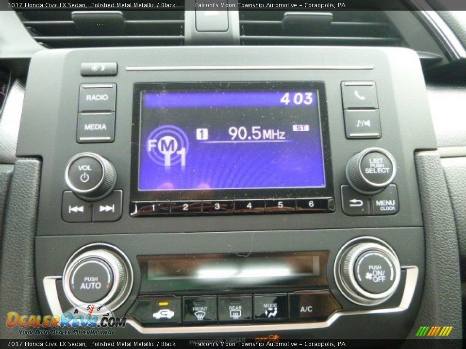 Audio System of 2017 Honda Civic LX Sedan Photo #13