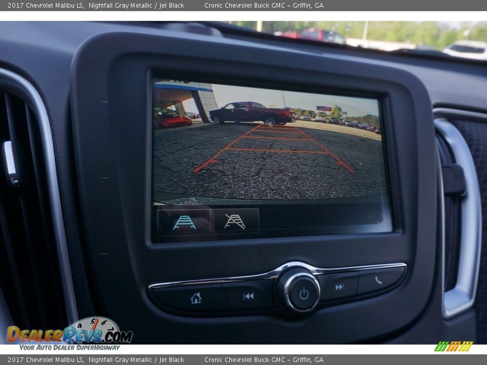 2017 Chevrolet Malibu LS Nightfall Gray Metallic / Jet Black Photo #14