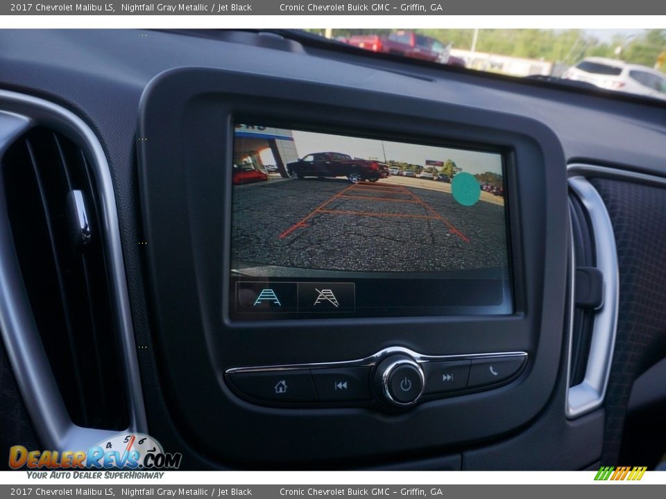 2017 Chevrolet Malibu LS Nightfall Gray Metallic / Jet Black Photo #14