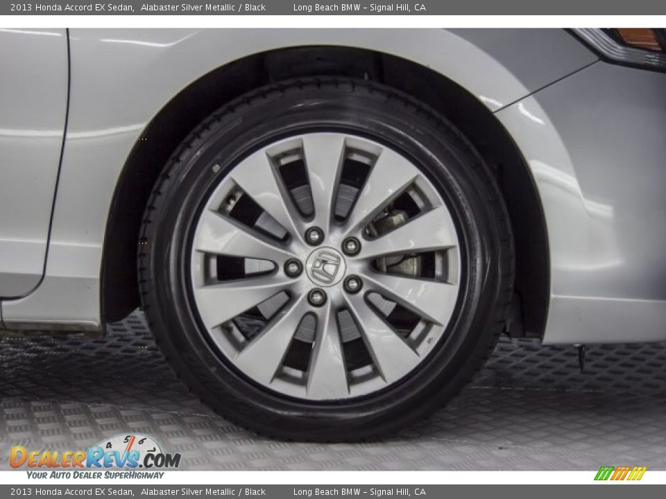 2013 Honda Accord EX Sedan Alabaster Silver Metallic / Black Photo #8