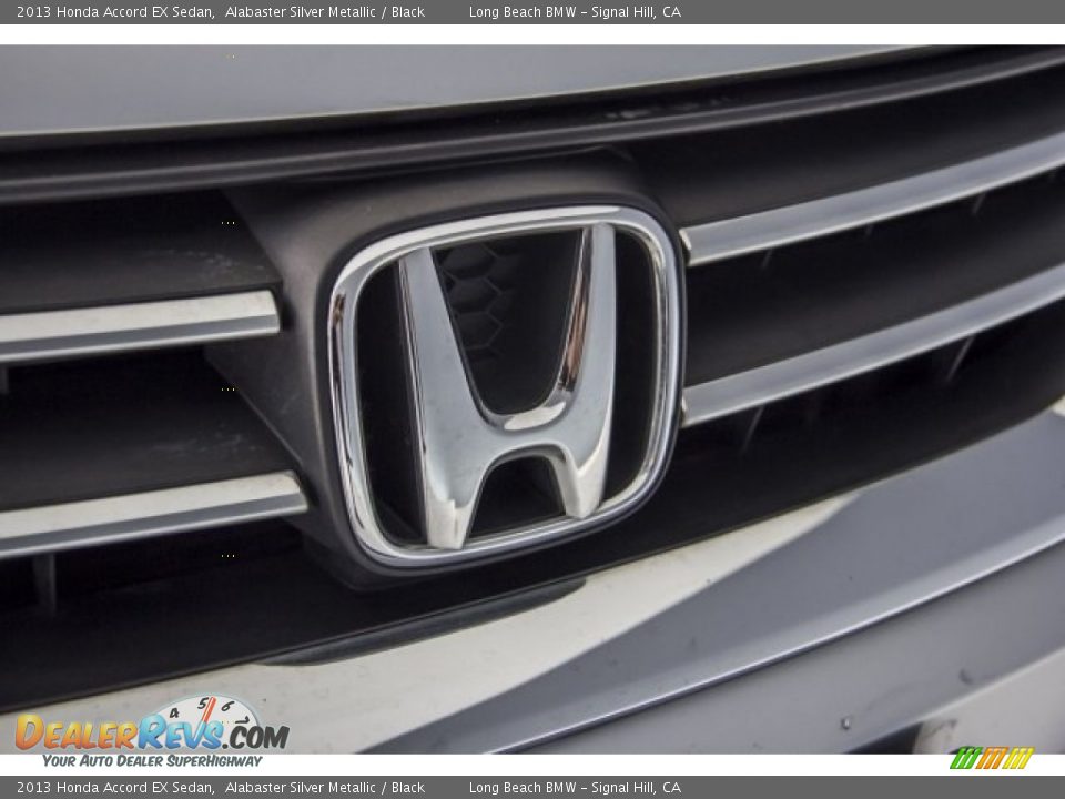 2013 Honda Accord EX Sedan Alabaster Silver Metallic / Black Photo #18