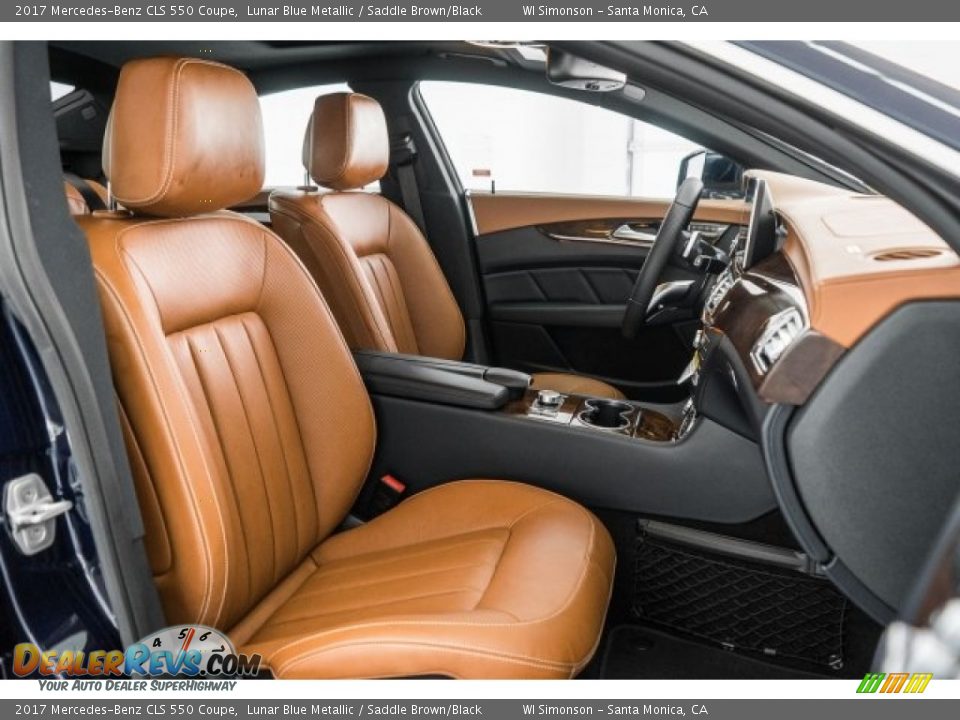Saddle Brown/Black Interior - 2017 Mercedes-Benz CLS 550 Coupe Photo #2