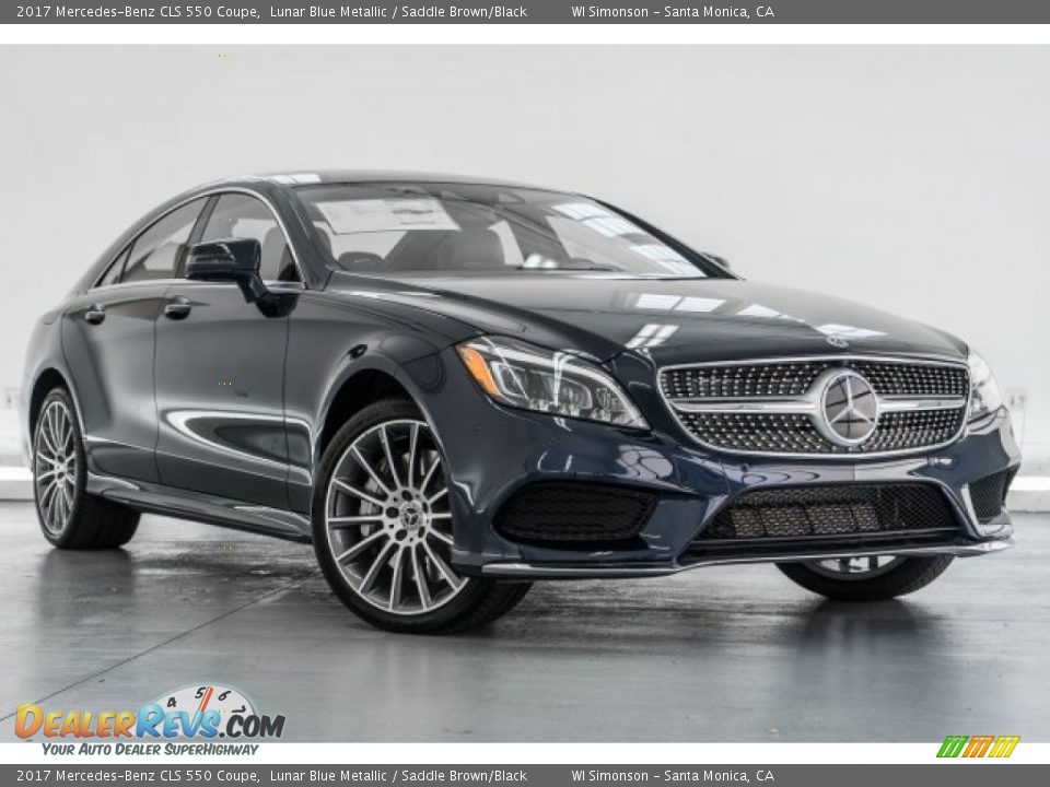 Front 3/4 View of 2017 Mercedes-Benz CLS 550 Coupe Photo #12