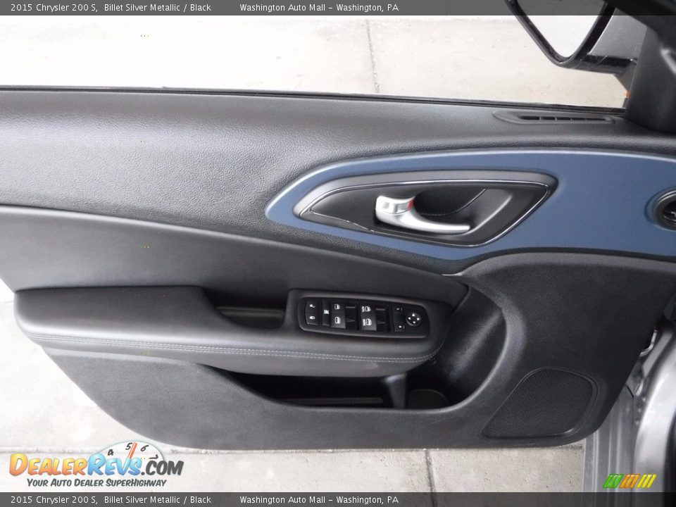 2015 Chrysler 200 S Billet Silver Metallic / Black Photo #11