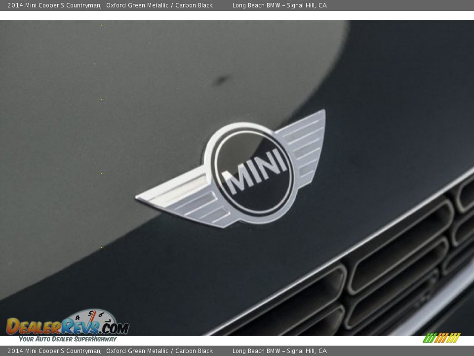 2014 Mini Cooper S Countryman Oxford Green Metallic / Carbon Black Photo #25