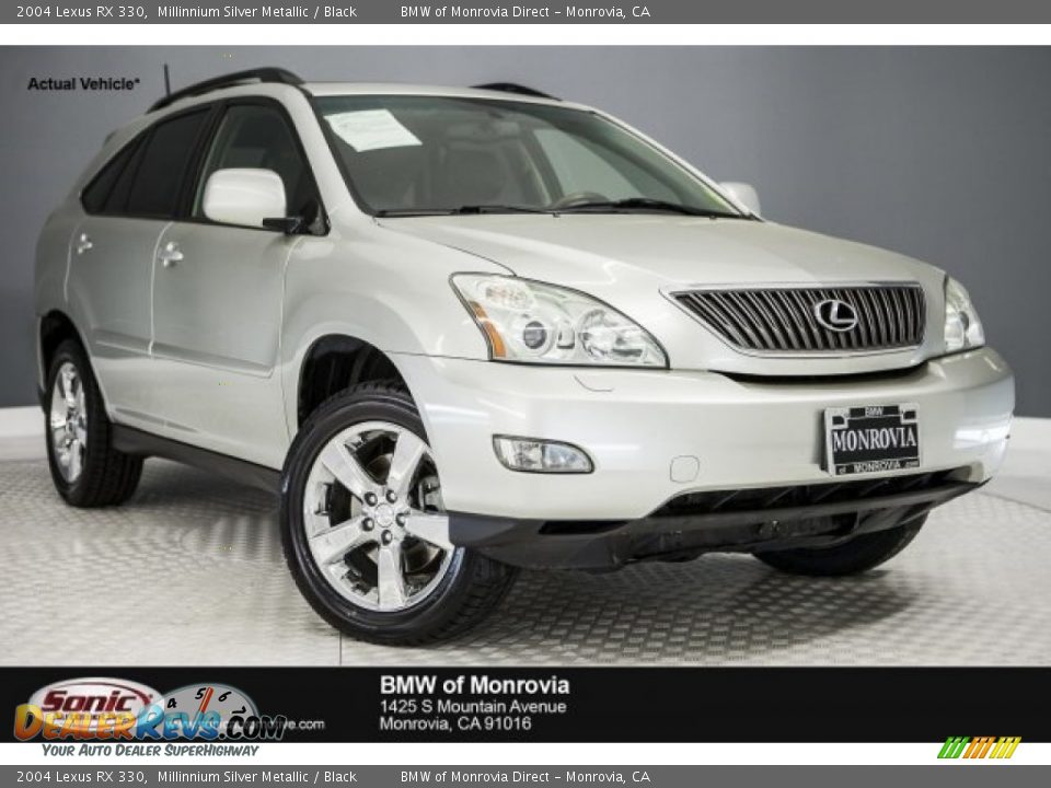 2004 Lexus RX 330 Millinnium Silver Metallic / Black Photo #1