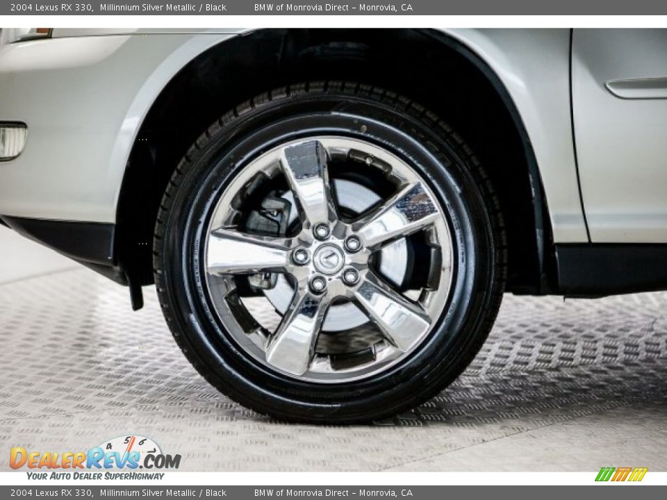 2004 Lexus RX 330 Millinnium Silver Metallic / Black Photo #8