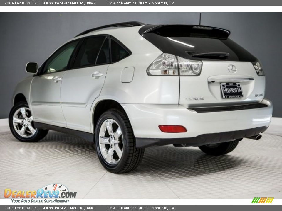 2004 Lexus RX 330 Millinnium Silver Metallic / Black Photo #10